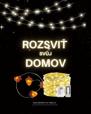 🌟 **Rozsviťte svůj domov světlem, které mluví za vás** 🌟 Proměňte každé zákoutí vašeho bytu či domu v prostor plný pohody,...