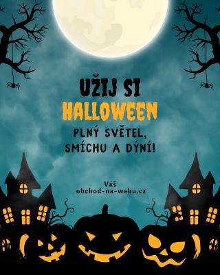 🎃 Krásný (a strašidelně úžasný) Halloween! 👻 Ať je váš domov plný světýlek, smíchu a dobré nálady – žádných strašidel pod...