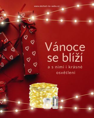 🎄✨ Vánoce se blíží – a s nimi i krásné osvětlení! Prožeňte tmavé večery v domově světlem, které promění každý kout ve...